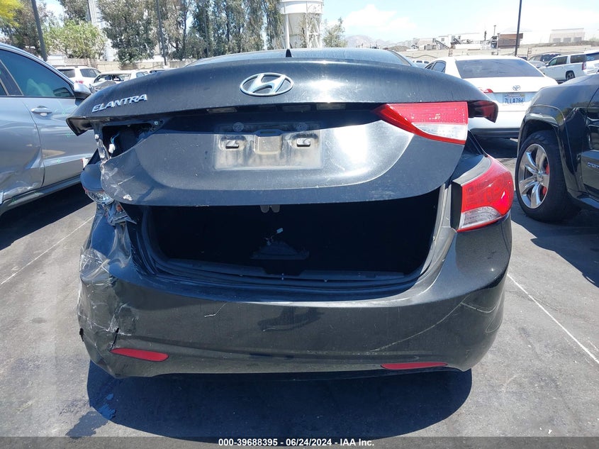 2012 Hyundai Elantra Gls (Ulsan Plant) VIN: KMHDH4AE8CU345250 Lot: 39688395