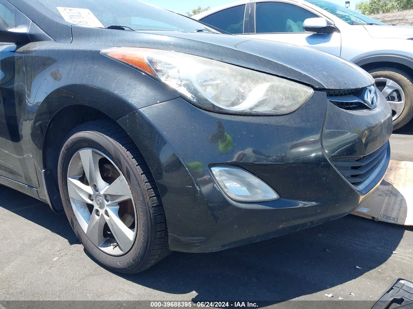 2012 Hyundai Elantra Gls (Ulsan Plant) VIN: KMHDH4AE8CU345250 Lot: 39688395