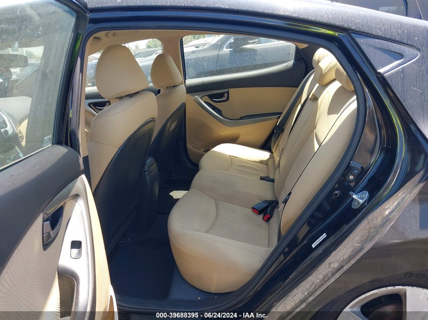 2012 Hyundai Elantra Gls (Ulsan Plant) VIN: KMHDH4AE8CU345250 Lot: 39688395