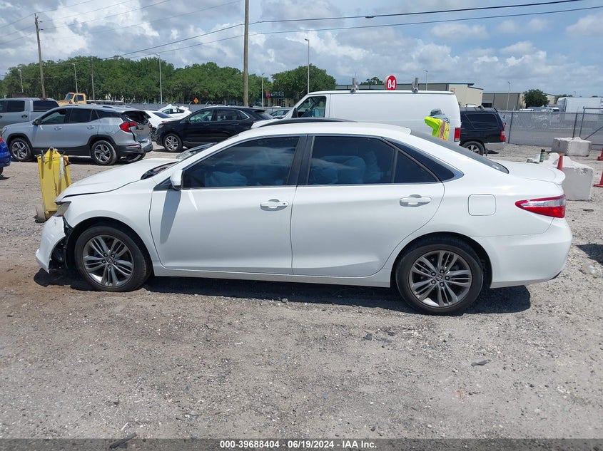2015 Toyota Camry Se VIN: 4T1BF1FK2FU478312 Lot: 39688404