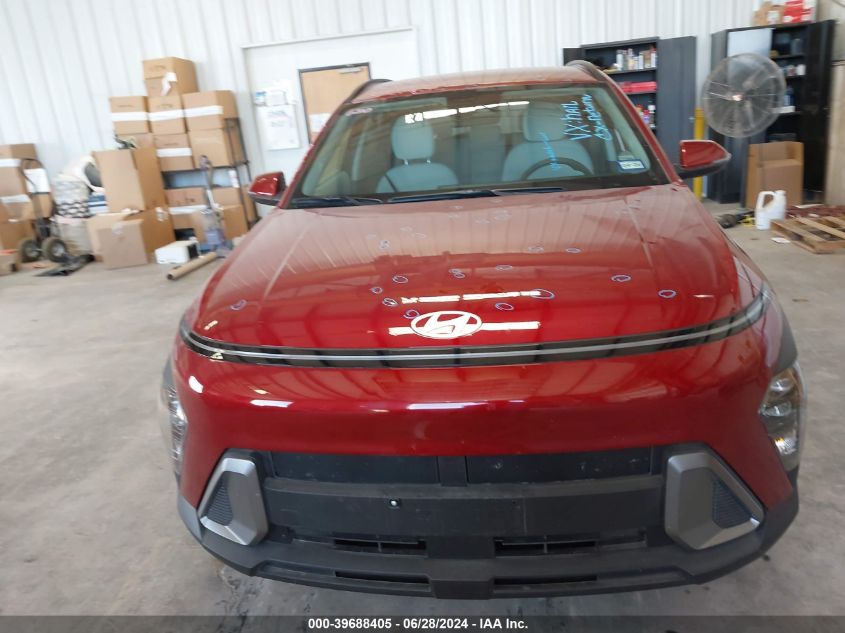 2024 Hyundai Kona Sel VIN: KM8HB3AB1RU144804 Lot: 39688405