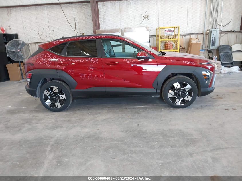 2024 Hyundai Kona Sel VIN: KM8HB3AB1RU144804 Lot: 39688405