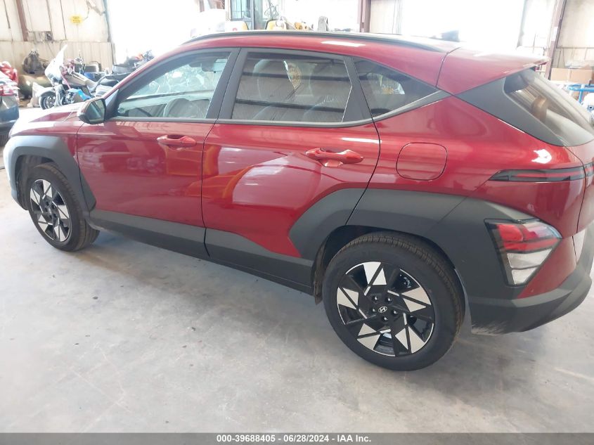 2024 Hyundai Kona Sel VIN: KM8HB3AB1RU144804 Lot: 39688405