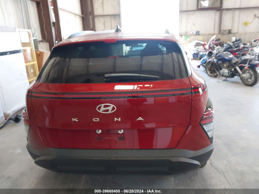 2024 Hyundai Kona Sel VIN: KM8HB3AB1RU144804 Lot: 39688405