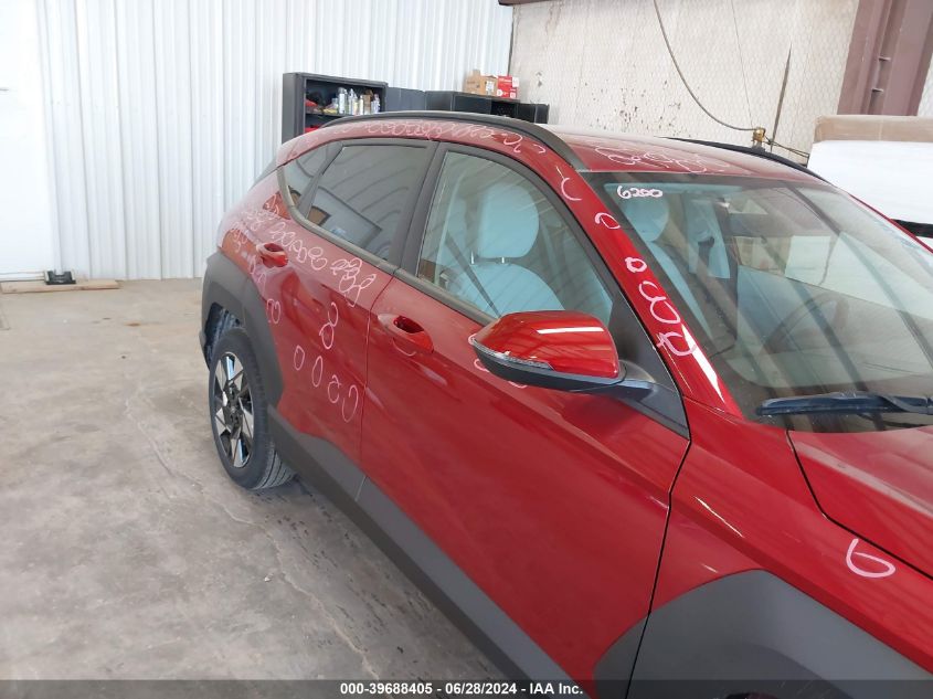 2024 Hyundai Kona Sel VIN: KM8HB3AB1RU144804 Lot: 39688405