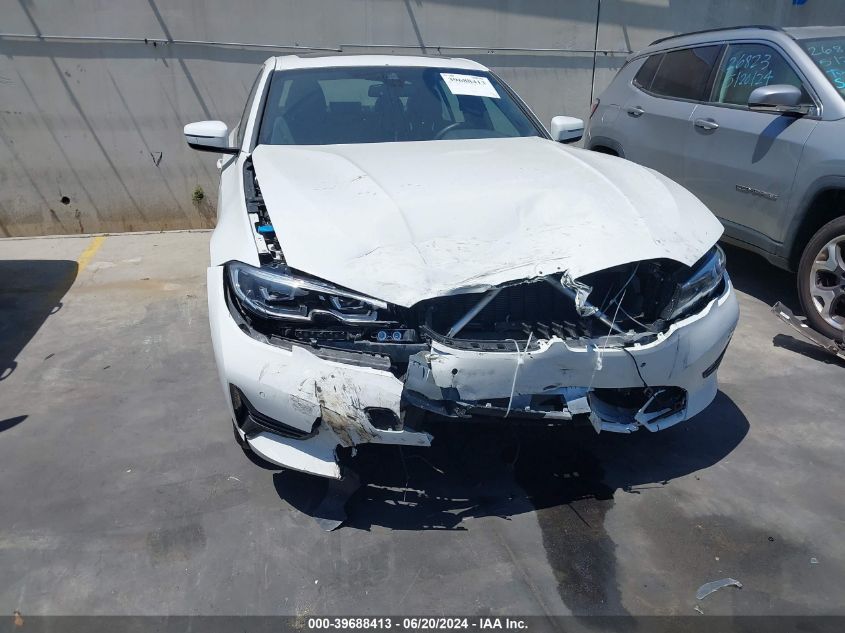 2021 BMW 330I VIN: 3MW5R1J03M8B93396 Lot: 39688413