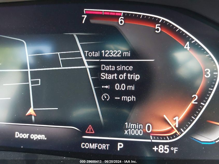 2021 BMW 330I VIN: 3MW5R1J03M8B93396 Lot: 39688413