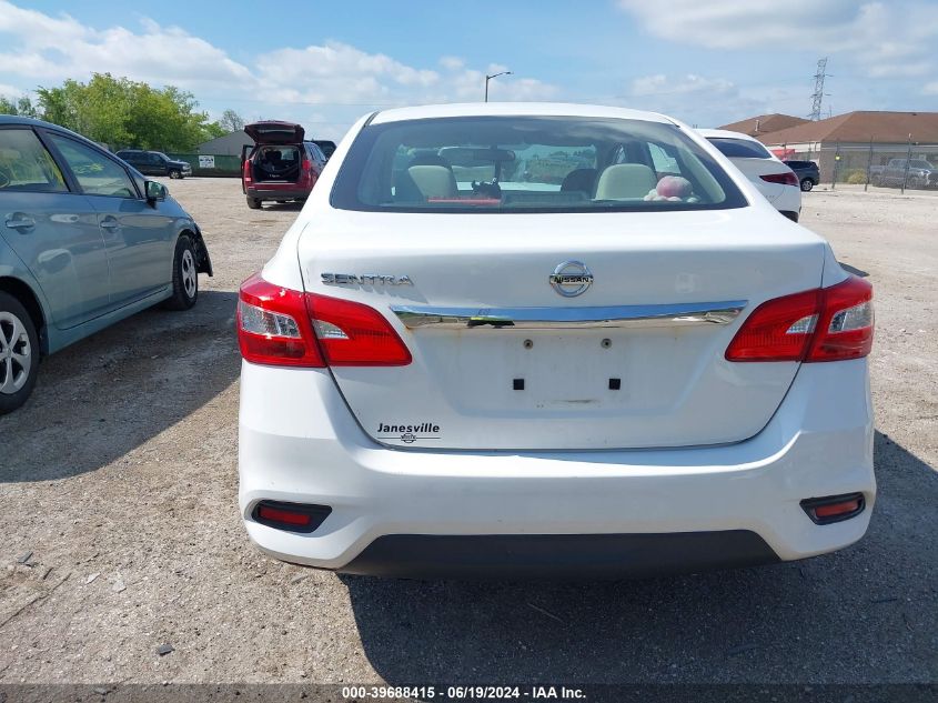 2017 Nissan Sentra S/Sv/Sr/Sl VIN: 3N1AB7APXHY316321 Lot: 39688415