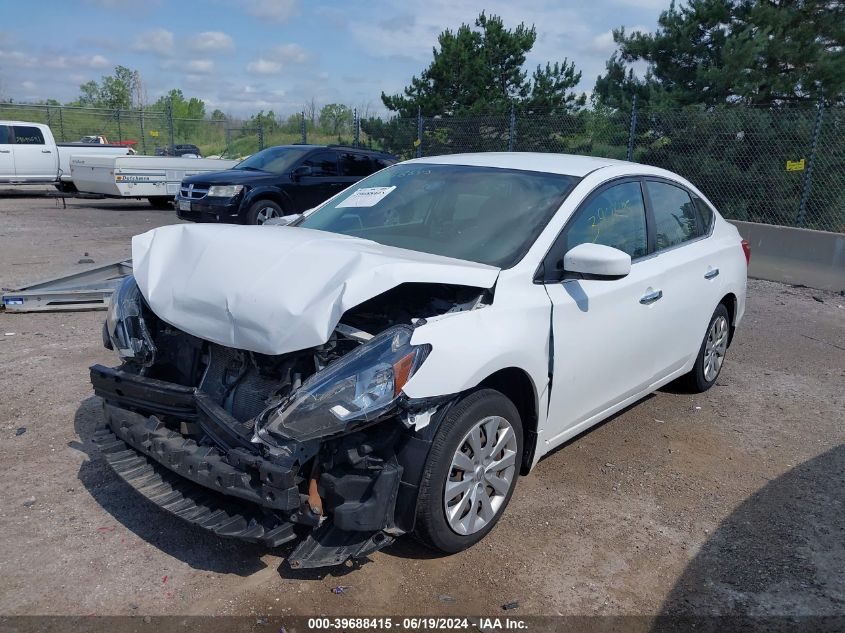 2017 Nissan Sentra S/Sv/Sr/Sl VIN: 3N1AB7APXHY316321 Lot: 39688415