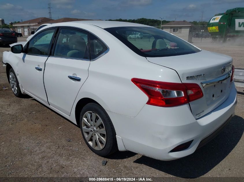 2017 Nissan Sentra S/Sv/Sr/Sl VIN: 3N1AB7APXHY316321 Lot: 39688415