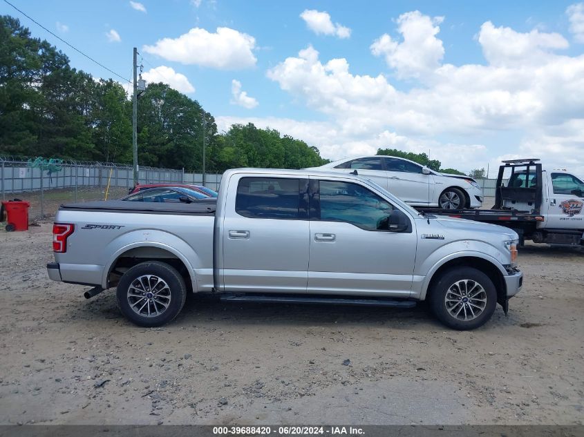 2019 Ford F-150 Xlt VIN: 1FTEW1CP1KFD40812 Lot: 39688420