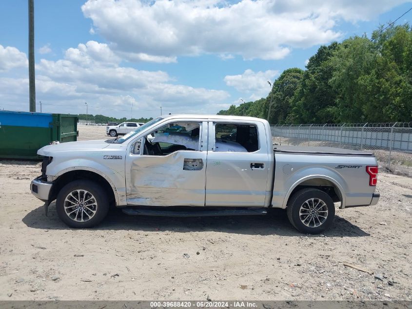 2019 Ford F-150 Xlt VIN: 1FTEW1CP1KFD40812 Lot: 39688420