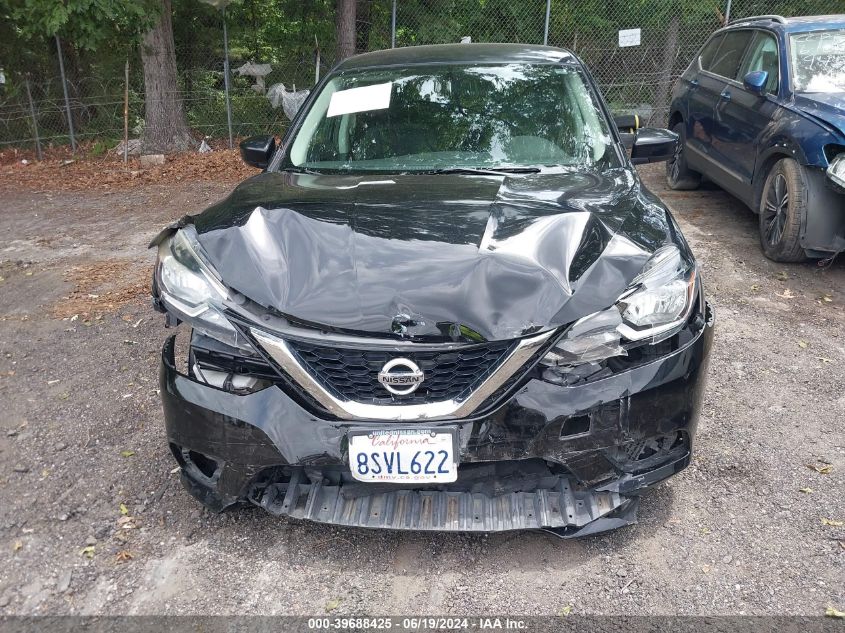 2017 Nissan Sentra Sv VIN: 3N1AB7AP2HY271102 Lot: 39688425