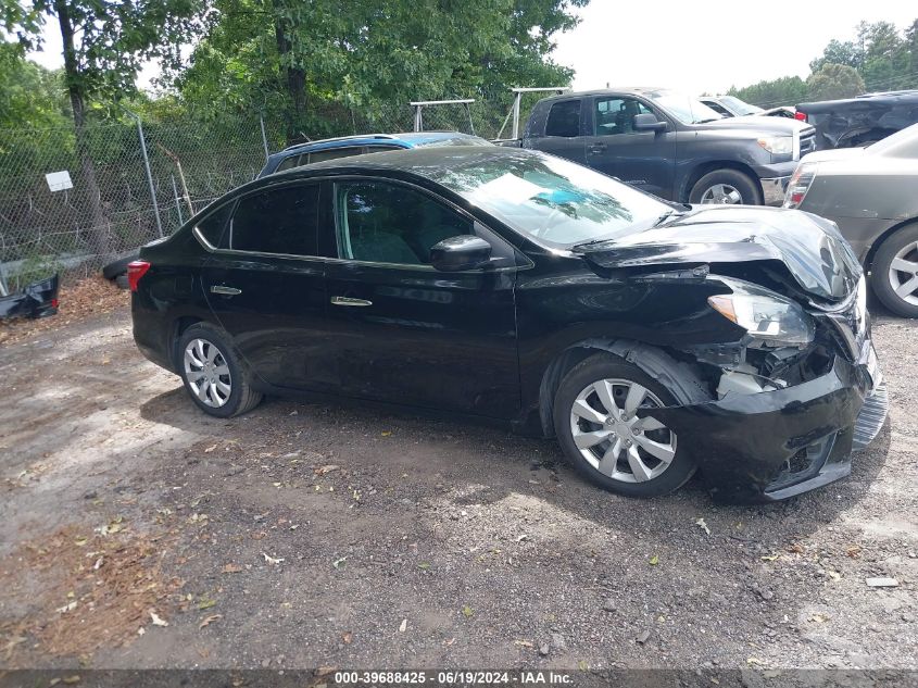 2017 Nissan Sentra Sv VIN: 3N1AB7AP2HY271102 Lot: 39688425