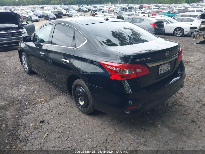 2017 Nissan Sentra Sv VIN: 3N1AB7AP2HY271102 Lot: 39688425