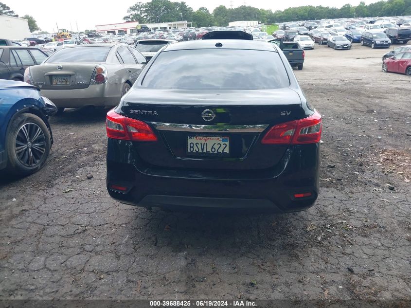 2017 Nissan Sentra Sv VIN: 3N1AB7AP2HY271102 Lot: 39688425