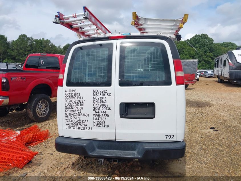 2016 Chevrolet Express G2500 VIN: 1GCWGAFF5G1248174 Lot: 39688428