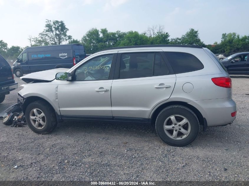 2008 Hyundai Santa Fe Gls VIN: 5NMSG13D28H191828 Lot: 39688432