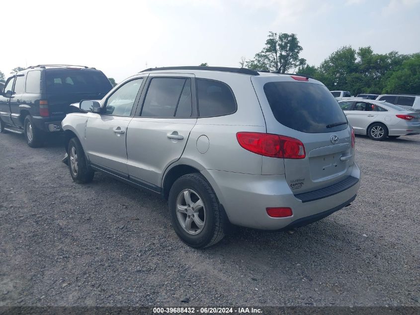 2008 Hyundai Santa Fe Gls VIN: 5NMSG13D28H191828 Lot: 39688432