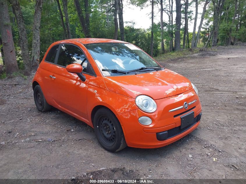 2013 Fiat 500 Pop VIN: 3C3CFFAR0DT514570 Lot: 40593797