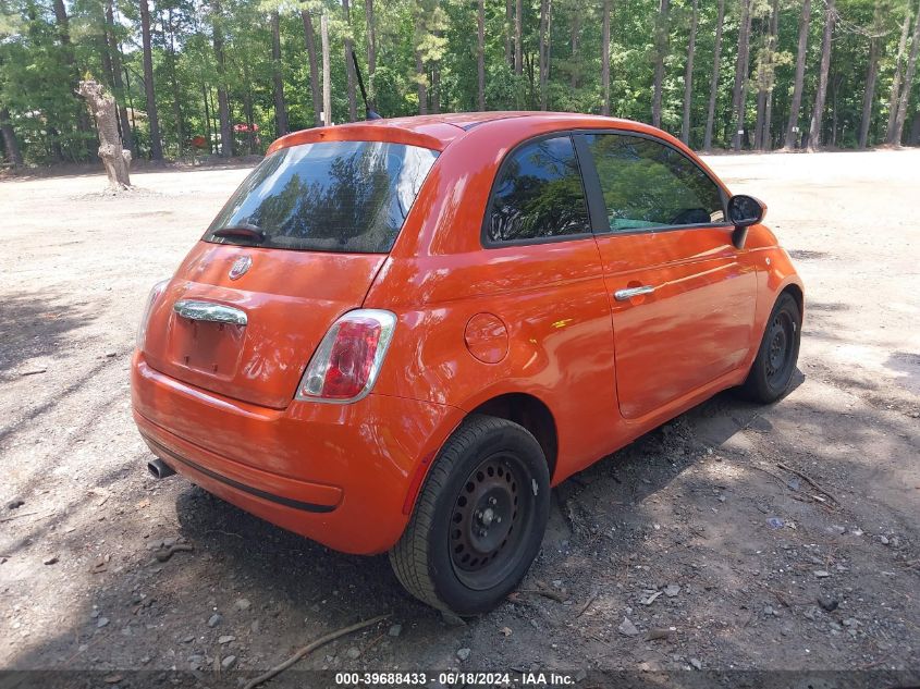 2013 Fiat 500 Pop VIN: 3C3CFFAR0DT514570 Lot: 40593797