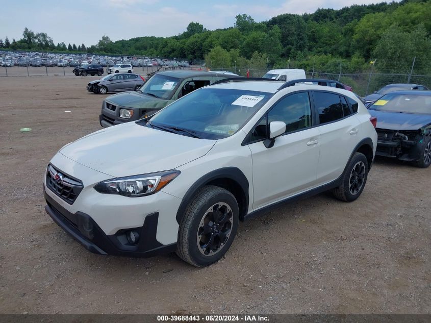 2022 Subaru Crosstrek Premium VIN: JF2GTAPCXN8288132 Lot: 39688443