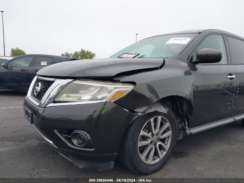 2015 Nissan Pathfinder S VIN: 5N1AR2MNXFC642174 Lot: 39688446