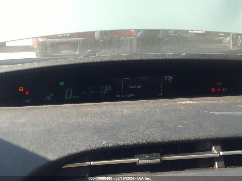 2013 Toyota Prius VIN: JTDKN3DU0D5632322 Lot: 39688480