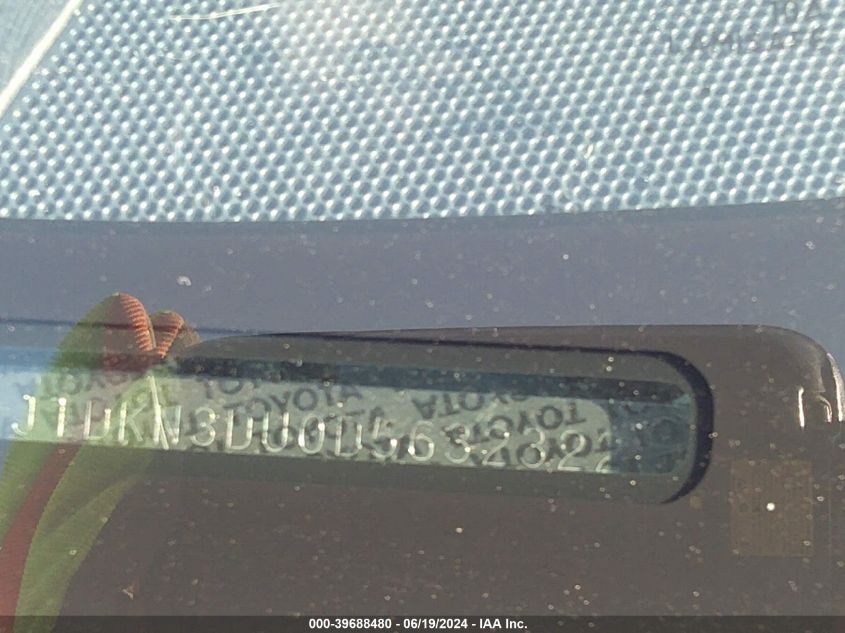 2013 Toyota Prius VIN: JTDKN3DU0D5632322 Lot: 39688480