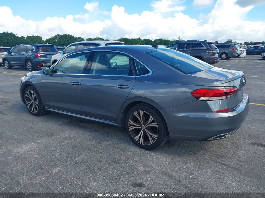 2021 VOLKSWAGEN PASSAT SE - 1VWSA7A37MC012915