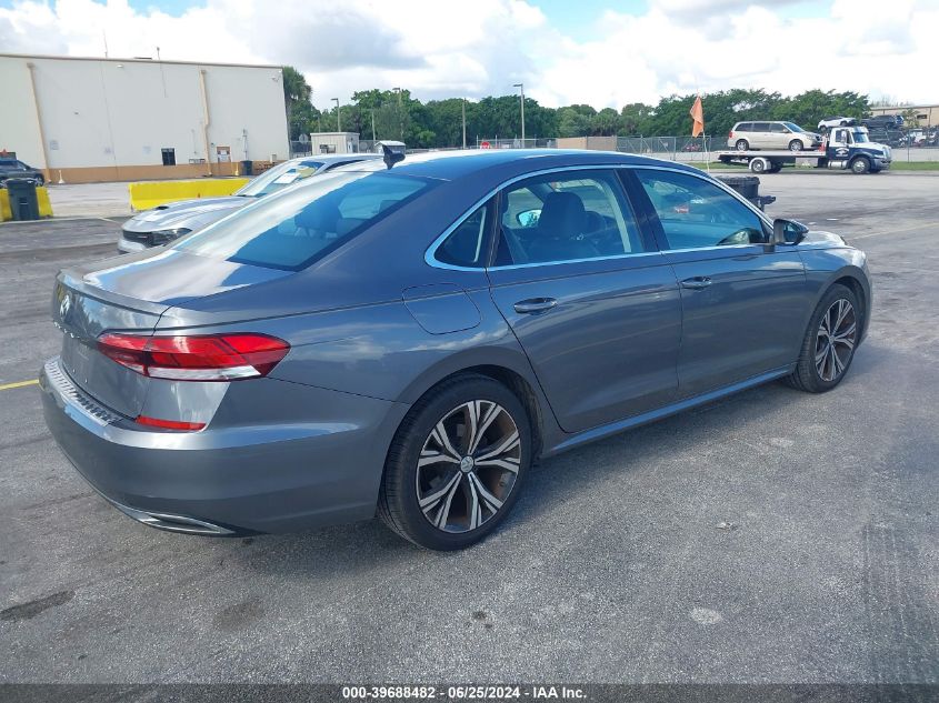 2021 VOLKSWAGEN PASSAT SE - 1VWSA7A37MC012915