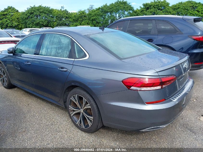 1VWSA7A37MC012915 | 2021 VOLKSWAGEN PASSAT