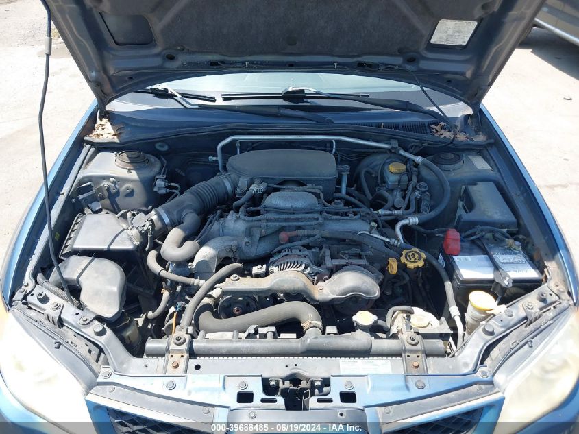 2007 Subaru Impreza 2.5I VIN: JF1GD61607H516224 Lot: 39688485