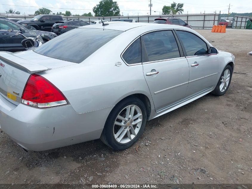 2009 Chevrolet Impala Ltz VIN: 2G1WU57M091185133 Lot: 39688489