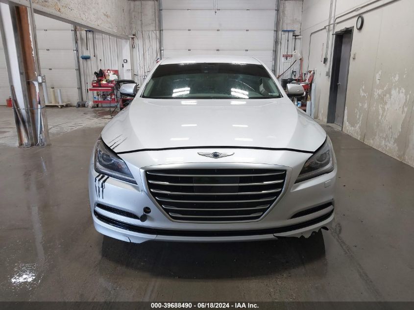 2017 Genesis G80 3.8 VIN: KMHGN4JE5HU168993 Lot: 39688490