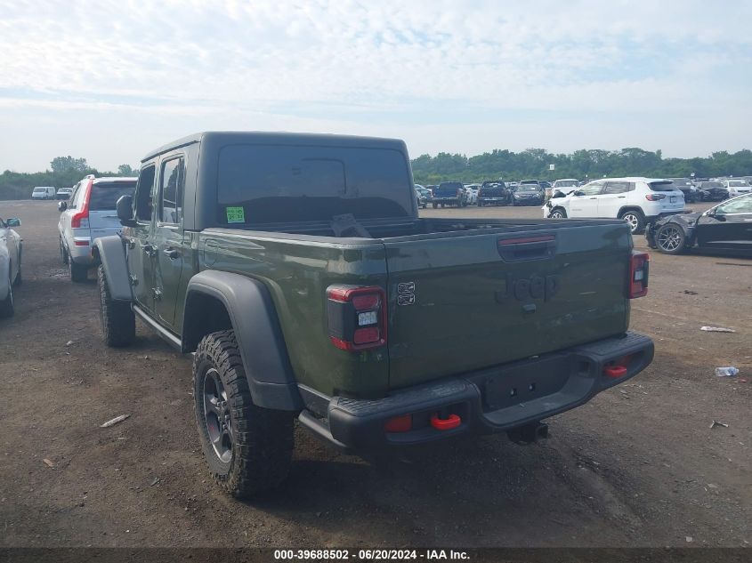 2023 Jeep Gladiator Rubicon 4X4 VIN: 1C6JJTBG4PL577207 Lot: 39688502