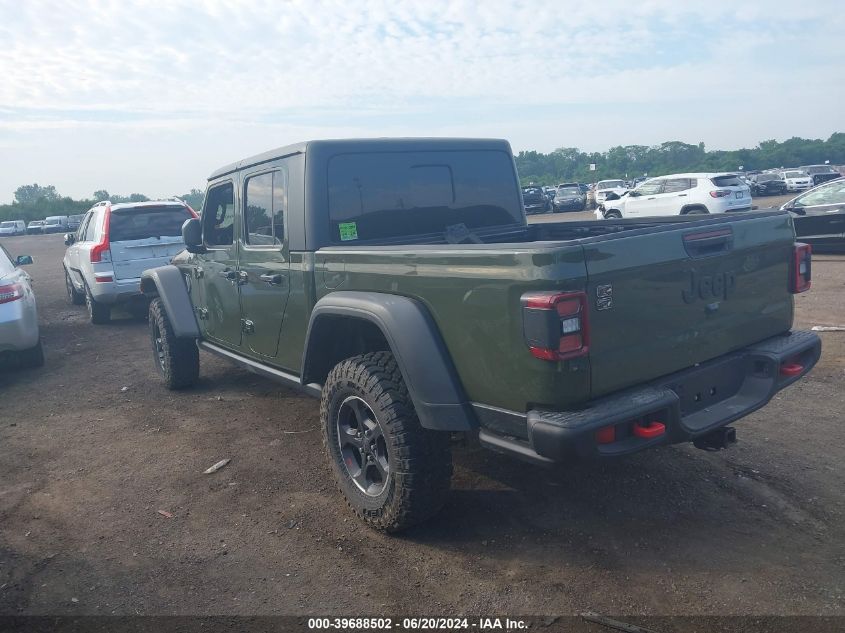 2023 Jeep Gladiator Rubicon 4X4 VIN: 1C6JJTBG4PL577207 Lot: 39688502