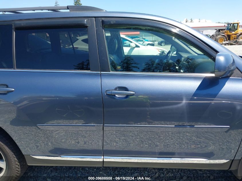 2011 Toyota Highlander Se V6 VIN: 5TDBK3EH7BS087334 Lot: 39688508