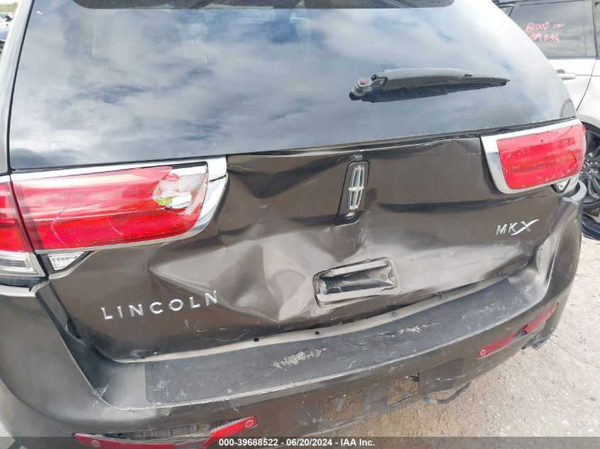 2011 Lincoln Mkx VIN: 2LMDJ6JK0BJH05098 Lot: 39688522
