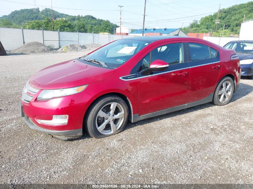 2012 Chevrolet Volt VIN: 1G1RA6E46CU101200 Lot: 39688526