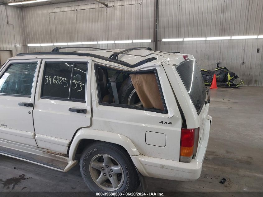 1998 Jeep Cherokee Classic/Sport VIN: 1J4FJ68SXWL202636 Lot: 39688533