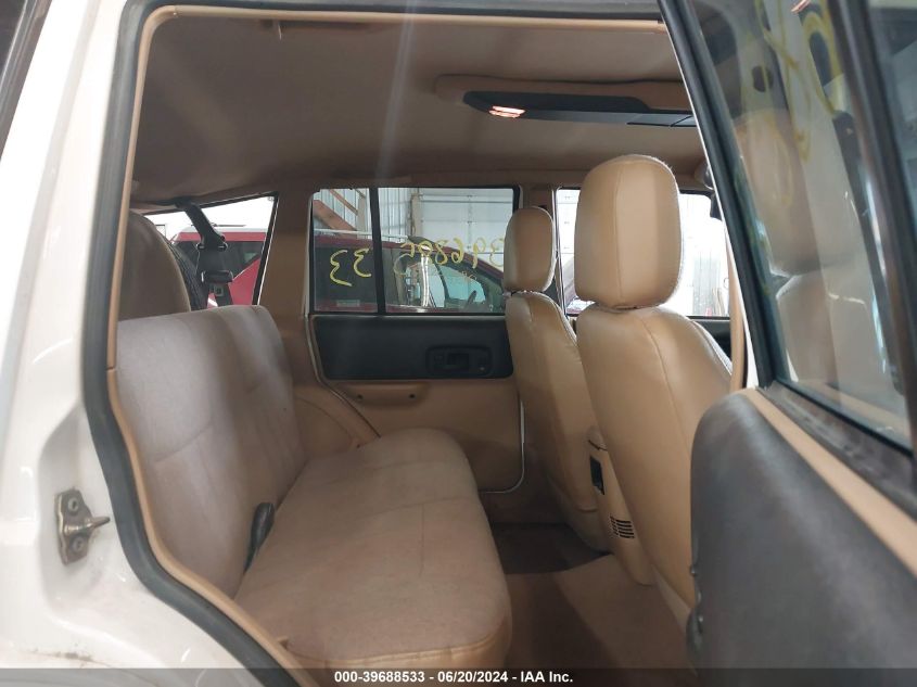 1998 Jeep Cherokee Classic/Sport VIN: 1J4FJ68SXWL202636 Lot: 39688533