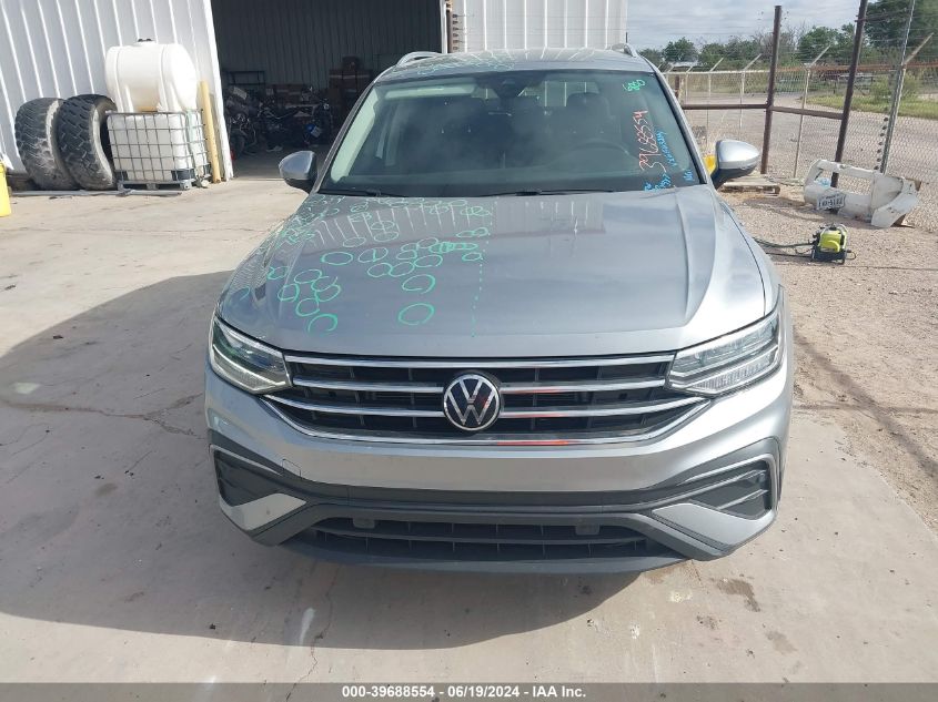 2022 VOLKSWAGEN TIGUAN SE - 3VV3B7AX6NM174981