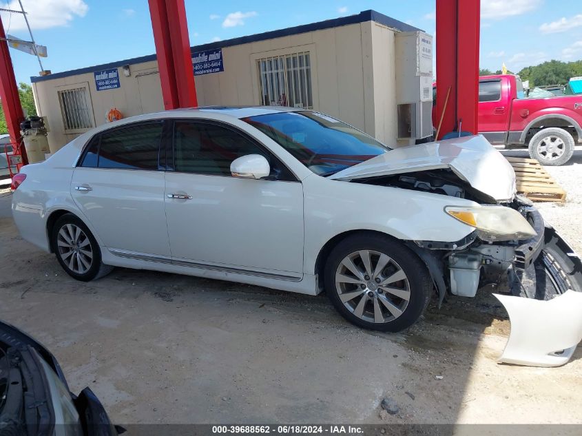 2011 Toyota Avalon Limited VIN: 4T1BK3DB8BU402792 Lot: 39688562