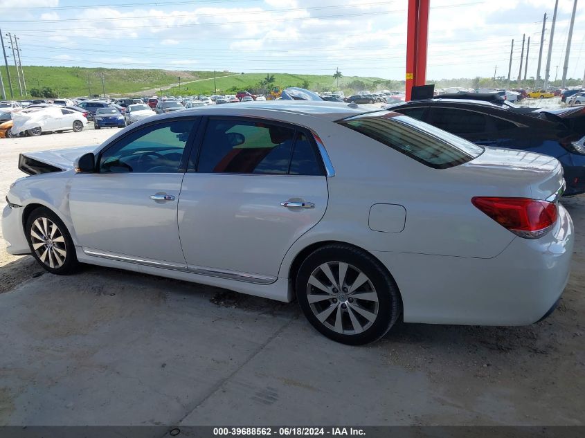 4T1BK3DB8BU402792 2011 Toyota Avalon Limited