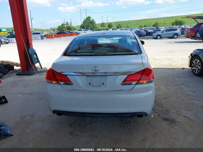 2011 Toyota Avalon Limited VIN: 4T1BK3DB8BU402792 Lot: 39688562