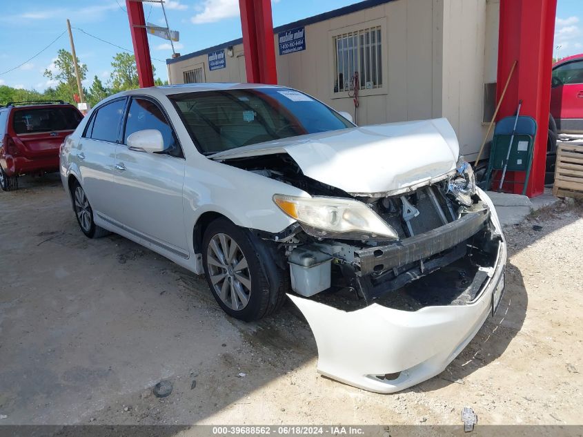 2011 Toyota Avalon Limited VIN: 4T1BK3DB8BU402792 Lot: 39688562