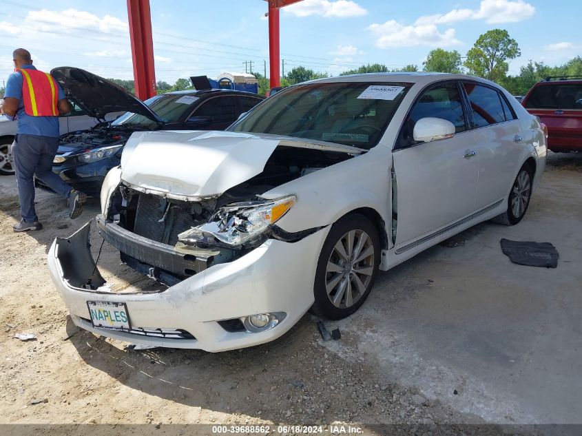 2011 Toyota Avalon Limited VIN: 4T1BK3DB8BU402792 Lot: 39688562