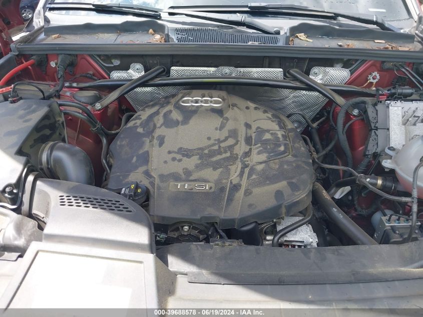 2018 Audi Q5 2.0T Premium VIN: WA1BNAFY6J2216853 Lot: 39688578