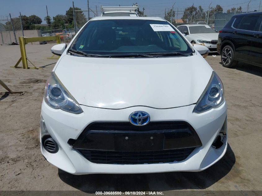 2015 Toyota Prius C Two VIN: JTDKDTB32F1584653 Lot: 39688580